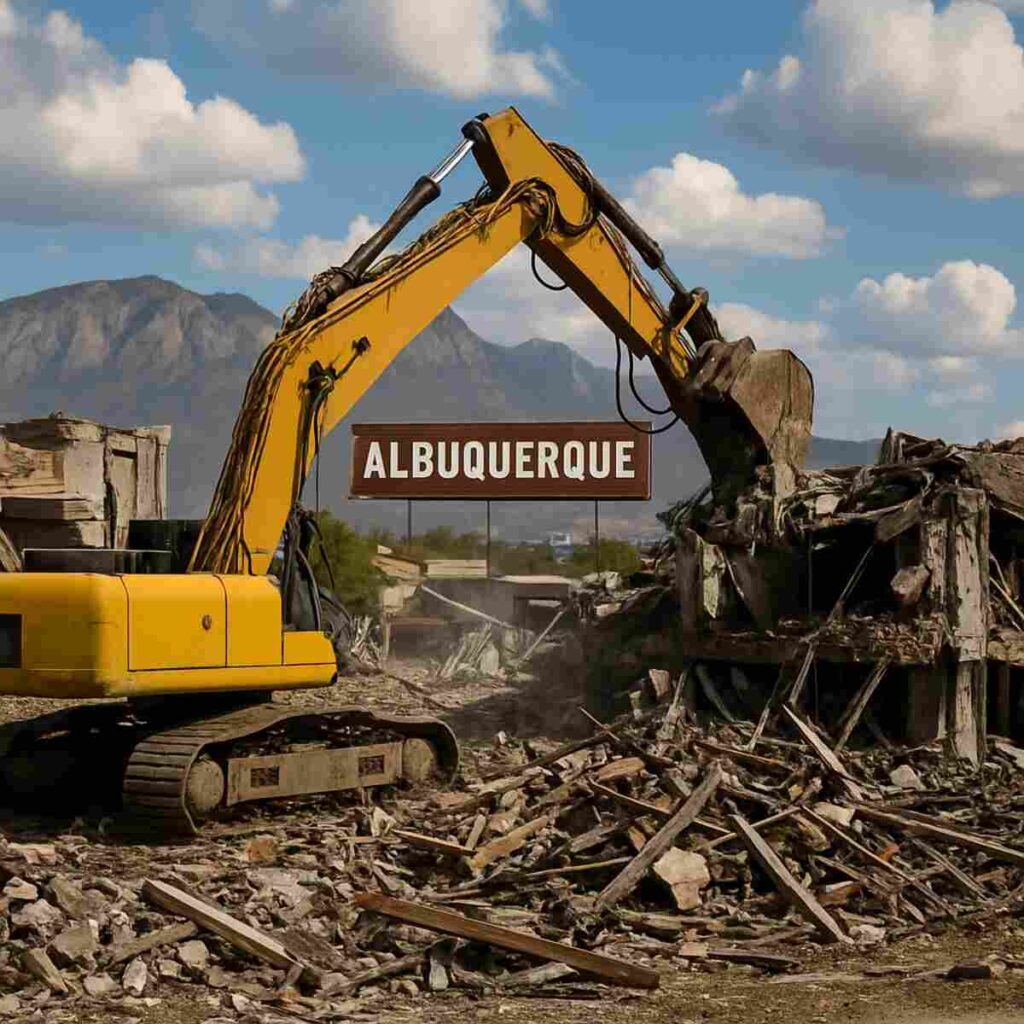 albuquerque demolition